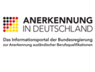 Logo Anerkennung in Deutschland