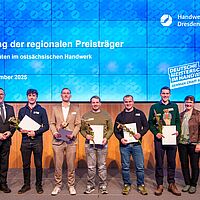 Impressionen von der Ehrung der Deutsche Meisterschaften im Handwerk (DMH)  in njumii – das Veranstaltungszentrum, am 15. Dezember 2025