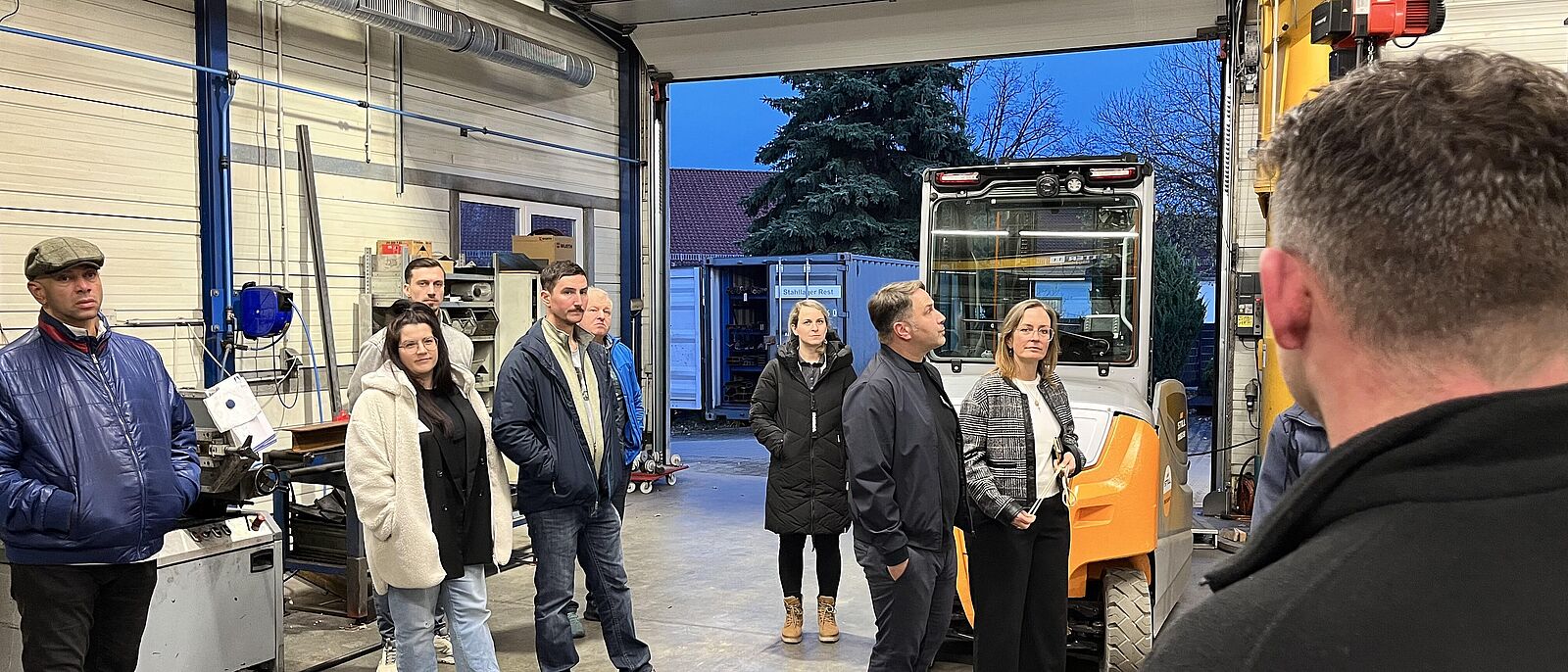 Impressionen von der Betriebsführung bei der Lucas Group am 13. November 2025 in Königsbrück