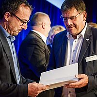 Impressionen der Prüferehrung beim Netzwerktreffend er Prüfer