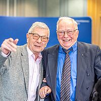 Impressionen aus der Festveranstaltung zur „Übergabe Goldene Meisterbriefe 2024“ der Handwerkskammer Dresden, fotografiert am 25. März 2023 im Bilderberg Bellevue Hotel Dresden.