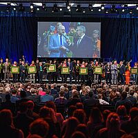 Impressionen von der Festveranstaltung der Meisterfeier 2023 der Handwerkskammer Dresden