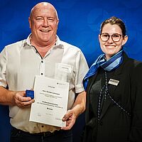 Impressionen der Prüferehrung beim Netzwerktreffend er Prüfer