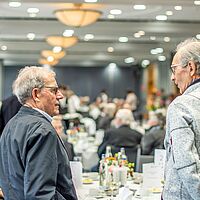 Impressionen aus der Festveranstaltung zur „Übergabe Goldene Meisterbriefe 2024“ der Handwerkskammer Dresden, fotografiert am 25. März 2023 im Bilderberg Bellevue Hotel Dresden.