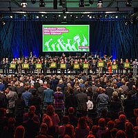 Impressionen von der Festveranstaltung der Meisterfeier 2023 der Handwerkskammer Dresden