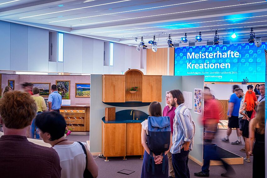 Impressionen des Ausstellung des Tischler- und Malerhandwerks vom 28. bis 29. Mai 2025