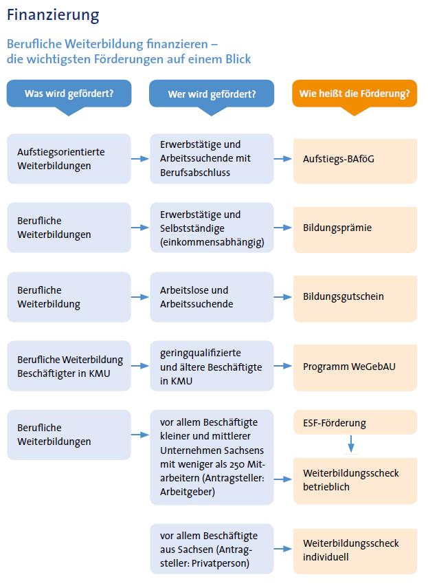 grafische Darstellung zu: Was wird gefördert? Wer wird gefördert? Wie heißt die Förderung?