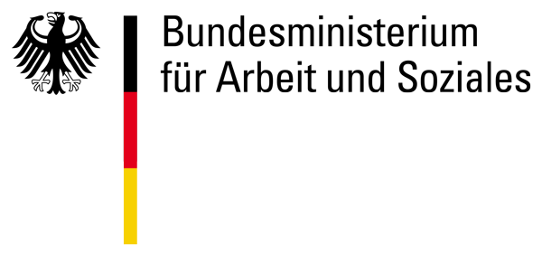 Logo des Bundesministerium für Arbeit und Soziales