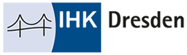 Wort- und Bildmarkelogo IHK Dresden
